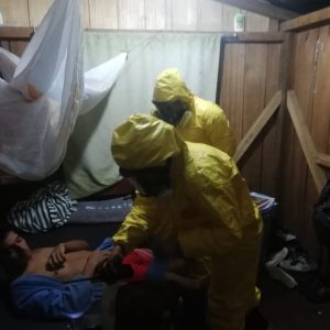 Por llamado del #ECU911 la unidad A5 del Cuerpo de Bomberos de Pastaza se dirige...