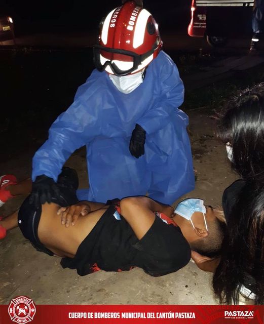 |EMERGENCIA MÉDICA|
 Por llamado del #ECU911, la unidad A3 se dirigió al Km. 4...