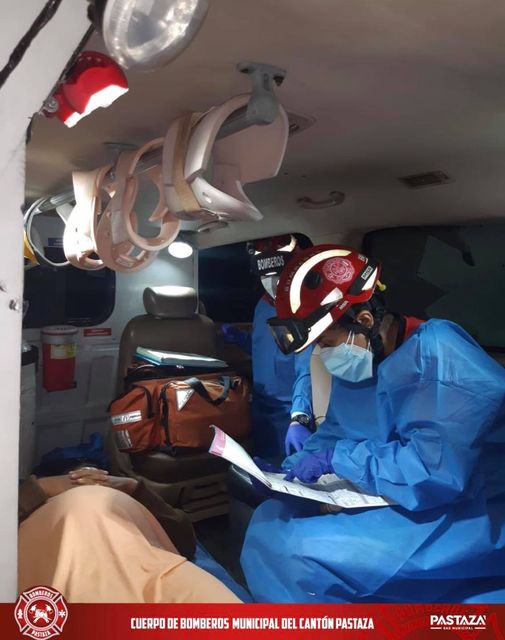|EMERGENCIA MÉDICA|
 Por llamado del #ECU911, la unidad A4 se dirigió al caser...