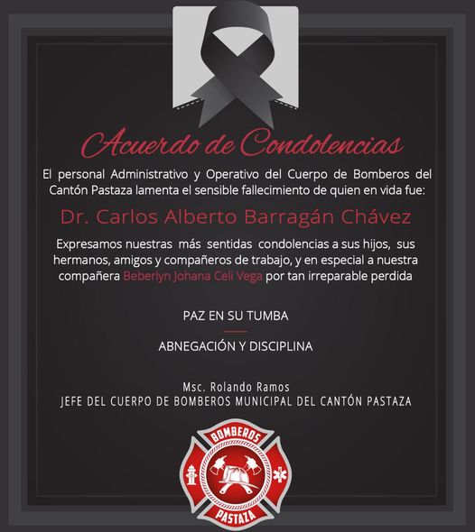 |ACUERDO DE CONDOLENCIAS|