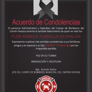 |ACUERDO DE CONDOLENCIAS|