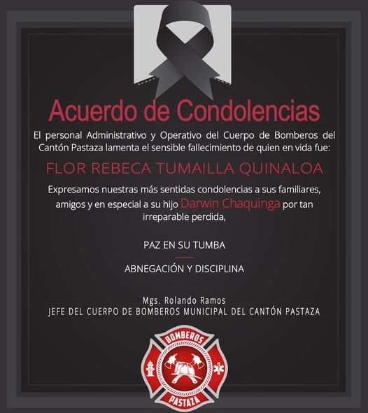 |ACUERDO DE CONDOLENCIAS|