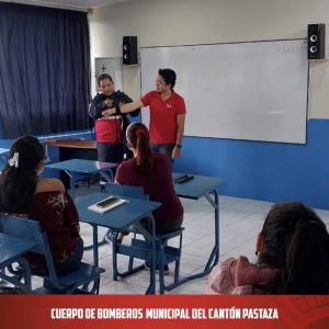 |CAPACITACIÓN|
 El día de hoy personal del Cuerpo de bomberos de Pastaza impar...