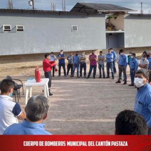 |CAPACITACIÓN|
 Se realiza una capacitación al personal de la Compañía de carg...