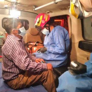 |EMERGENCIA MÉDICA|
 Por llamado del #ECU911,  la unidad A3 3 se dirigió al km...