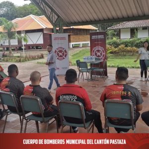 El Cuerpo de Bomberos Municipal del Cantón, preocupados por el bienestar de su...