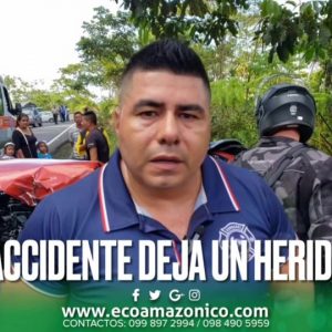 FUERTE ACCIDENTE DE TRÁNSITO
