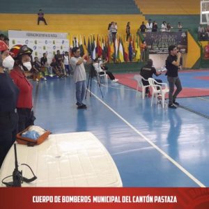 |OPERATIVO|
 El personal del Cuerpo de bomberos de Pastaza se dirigieron a bri...