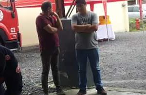 Presentación de nuevas unidades de rescate del Cuerpo de Bomberos Pastaza...