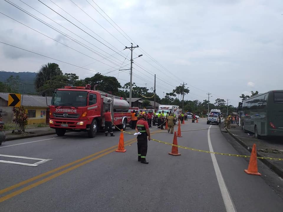 |#SimulacroSantaClara#|
 El Cuerpo de Bomberos de Pastaza participó en el simula...
